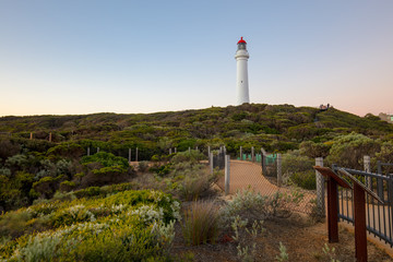 Fototapeta na wymiar Split Point Lighthouse