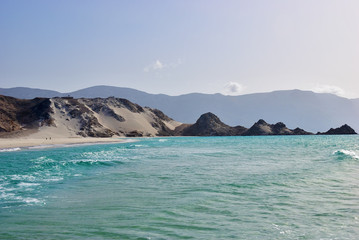 Fototapeta na wymiar Qalansiya, Socotra island, Yemen