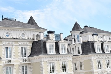 Window on the facade of the House