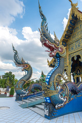 Fototapeta na wymiar Wat Rong Suaten, Public Temple
