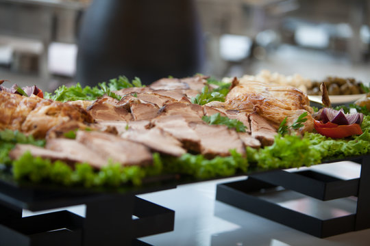 Essen vom Buffet