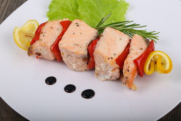 Salmon Skewer