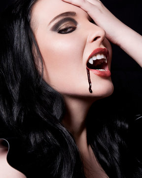 Young female vampire