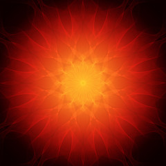 Abstract shining motion waves background