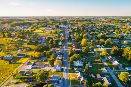 View of Main Street in Shrewsbury, Pennsylvania/