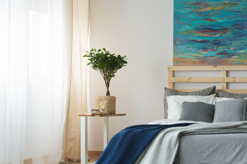 Trendy designed bedroom