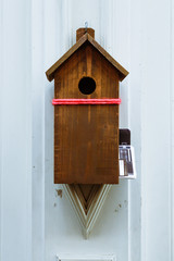 Amsterdam Mailbox and birds nest