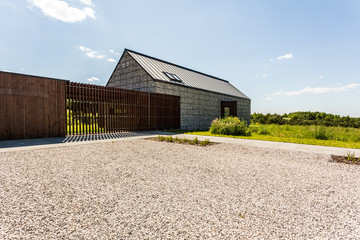 Obraz premium Big modern stone house exterior