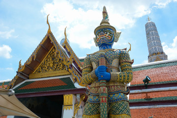 Grand Palace Temple in Bangkok, Thailand	