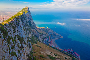 Gibraltar, England - obrazy, fototapety, plakaty