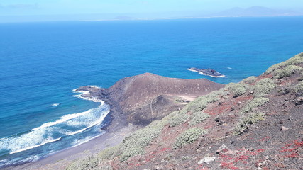 Auf der Insel Lobos bei Fuerteventura
