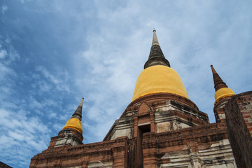 Wat Yai Chaimongkol Ayutthaya, Thailand Attractions in Ayutthaya, Thailand.
