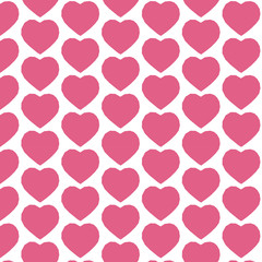 Pattern background heart icon