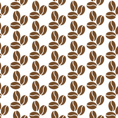 Pattern background coffee beans Icon