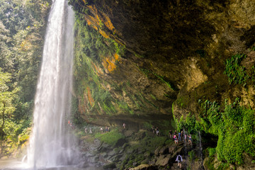 Palenque waterfall 4