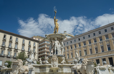 Neptune fountain in Naples- Italy © Vincenzo De Bernardo