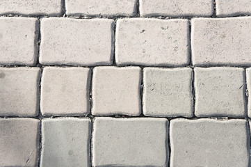 Obraz premium pavement texture , paving stone ,stone block, brick fotpath background