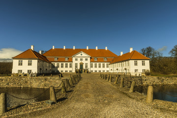 Fototapeta na wymiar Hverringe Manor, Funen, Denmark