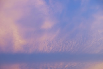 colorful of sky with clouds in the evening,Background