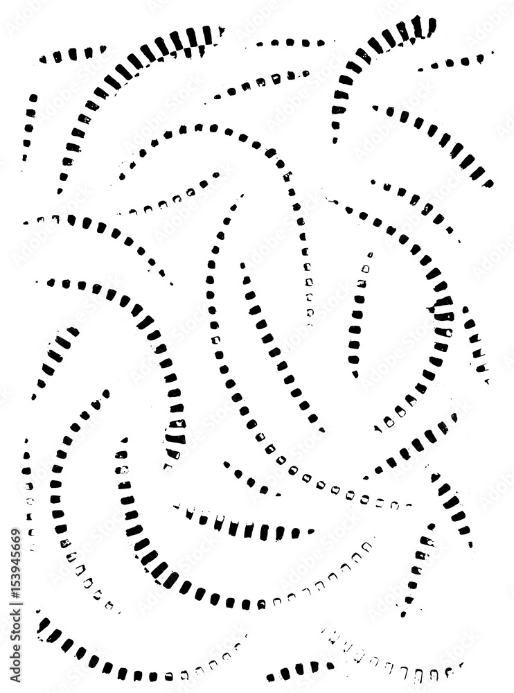 Poster vector artistic design elements in grunge dust messy dirty style. texture dynamic overlay. dot line 