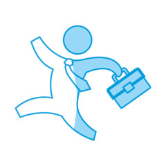 Businessman pictogram symbol icon vector illustration graphic design