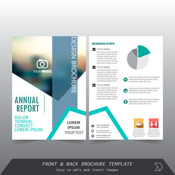 Brochure / Annual Report / Cover design vector