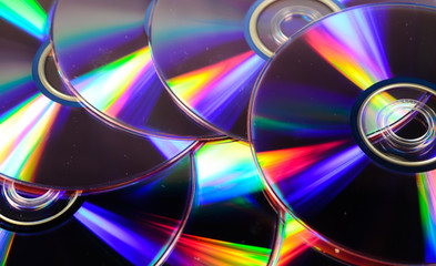 Background of the cd disks