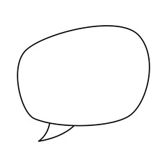 Comic bubble symbol icon vector illustration graphic design