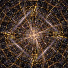 In the center of a solar vortex