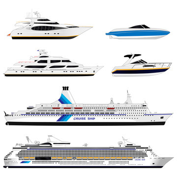 Different ships. Set