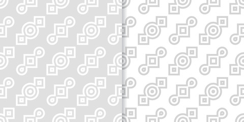 Geometric seamless pattern. Colored background