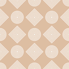 Geometric seamless pattern. Colored background