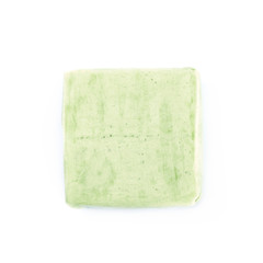 Fruit chewing candy isolated