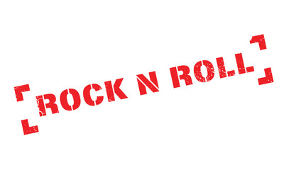 Rock N Roll rubber stamp. Grunge design with dust scratches. Effects can be easily removed for a clean, crisp look. Color is easily changed.