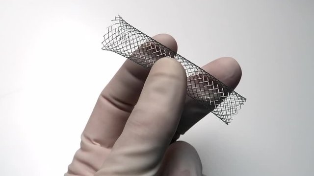 Biegsamkeit eines Stents