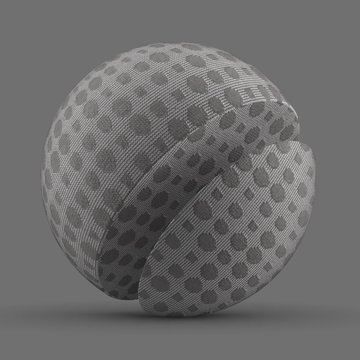 Polyester Spandex Geometric