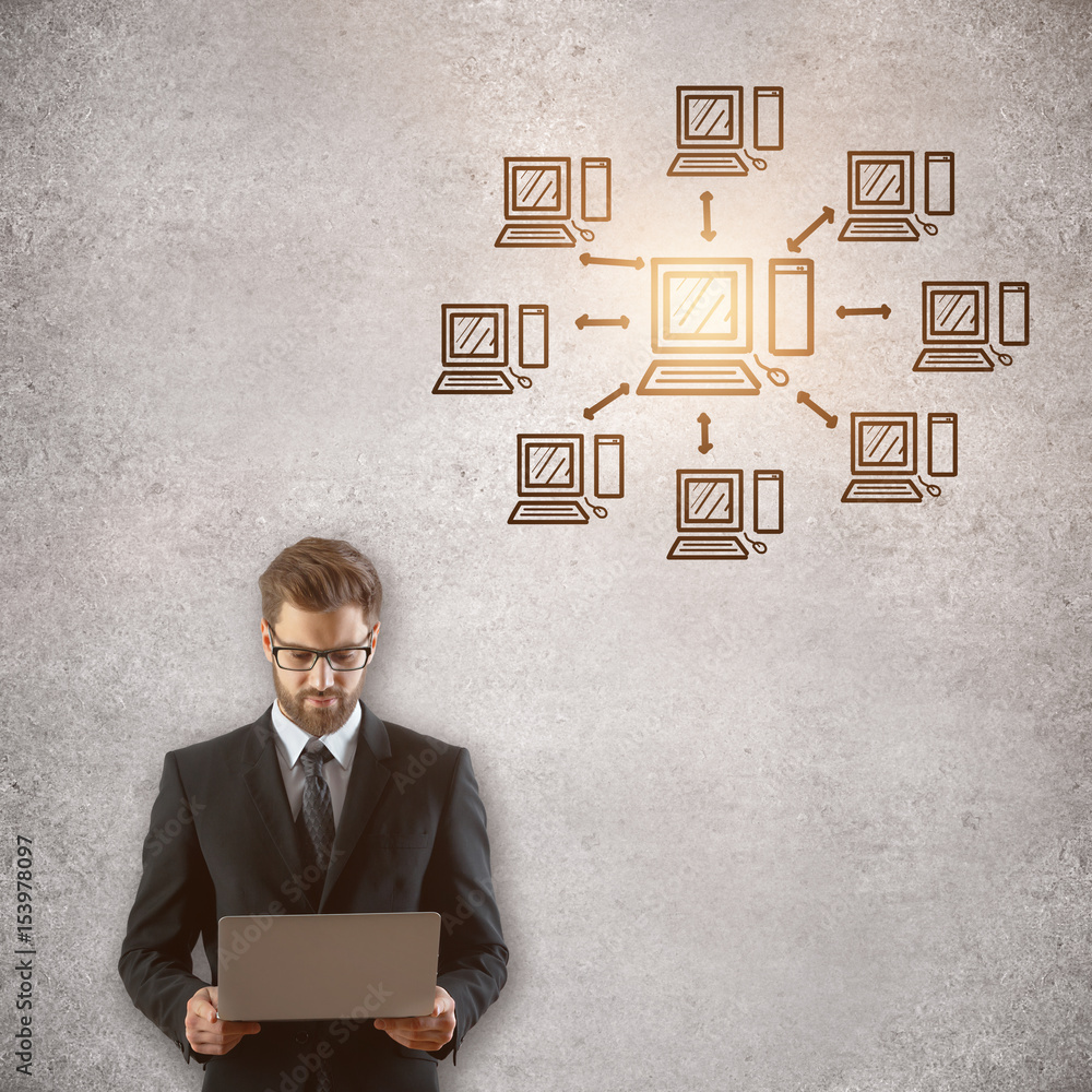 Poster computing concept