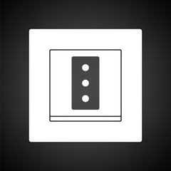 Italy electrical socket icon