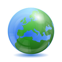 Earth Planet illustration icon