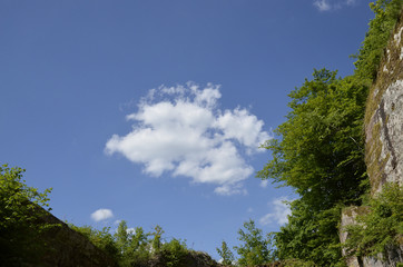 Obraz premium sandsteinfelsen im dahner felsenland