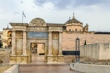 Triumphal arch in Cordoba, Spain