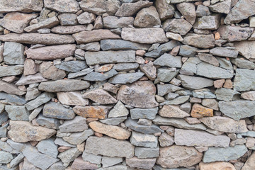 Detail of a stone wall