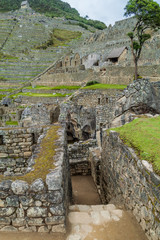 View of Machu Picchu ruins, Peru