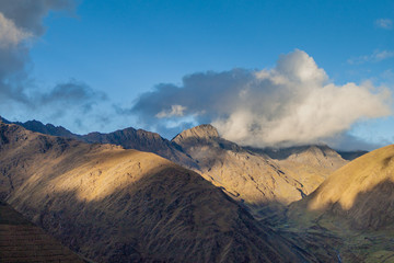 Mountains near Abra Malaga pass, Peru