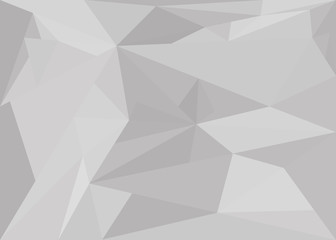 abstract background with gray tints triangles with reflections  