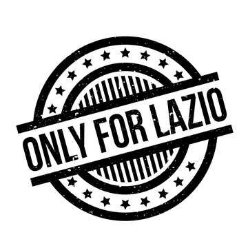 Only For Lazio rubber stamp. Grunge design with dust scratches. Effects can be easily removed for a clean, crisp look. Color is easily changed.