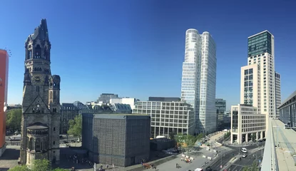 Schilderijen op glas Berlijn panorama © ericsan