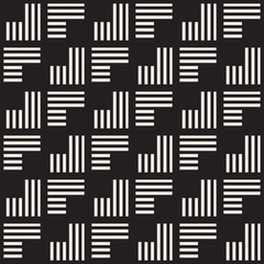 Seamless pattern with stripes. Vector abstract background. Stylish lattice structure