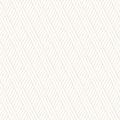 Interlacing Parallel Stripes. Vector Seamless Monochrome Pattern. Abstract Geometric Background.