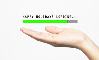 Happy Holidays Loading.